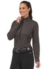 Kerrits Snaffle Links Fleece Half Zip - Black