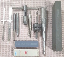 Machinist Tools Lot Starrett - Norton - Mac Tool - Chicago Specialty Items