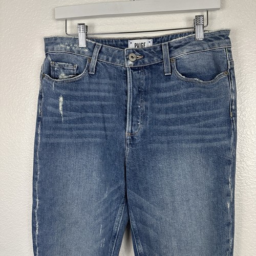 Paige Jeans Women Size 29 Hoxton Skinny Ankle Peg High Rise Button Fly - Picture 3 of 12