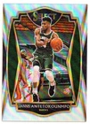 2020-21 Panini Select Giannis Antetokounmpo Premier Level #117 Silver Prizm
