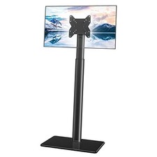 Universal TV Stand Monitor with Mount 100 Degree 19"-43" SWIVEL FLOOR TV STAND