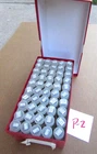 Guardhouse Penny Coin Tube Used Red Storage Box with 50 ROUND Cent Tubes (P-2)
