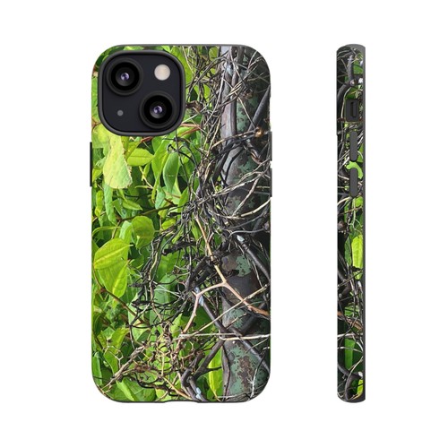 Tough Cases - Nature Inspired Eco Friendly Phone Cover, Leaf Print Rusty Fence, - 第 98/261 張圖片