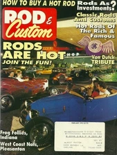 ROD & CUSTOM 1993 FEB - A SPECIAL TRIBUTE TO VON DUTCH, BARRIS 1950 BUICK*