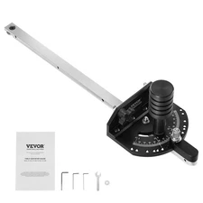VEVOR Accurate Miter Gauge,Fits Slots 3/4'' x 3/8'',Crafted from Aluminum Alloy,