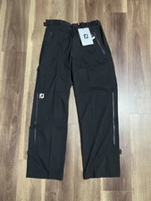 NWT Footjoy DryJoys Mens Select LS Rain Pants Black Size Medium Outerwear 34655