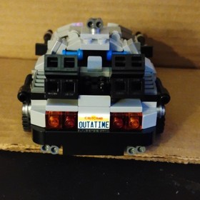 LEGO DeLorean Time Machine 21103 Back to the Future Set, 401 Pieces, Box