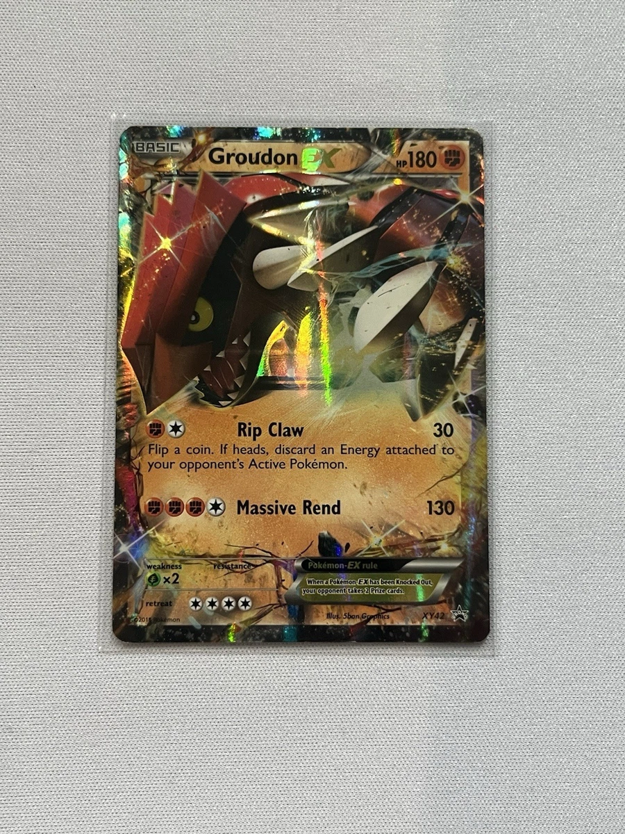 Groudon Ex XY42 XY for sale | eBay