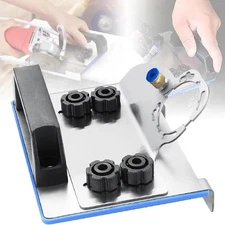 Heavy-Duty Angle Grinder Stand for 45° Tile Chamfering Universal Precision Cut