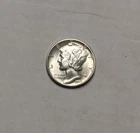 1941-D Mercury Dime - High Grade Uncirculated Full Bands Silver 10¢ Coin