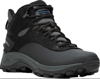 Merrell Men Thermo Kiruna 2 Mid Waterproof, Size 12M, Insulated Snow Boot, Black