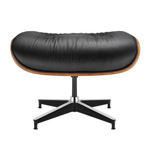 Pro Tall Eames Lounge Chair and Ottoman Italian Real Leather Armchair Recliner - Picture 19 of 22