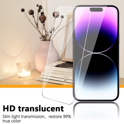 For iPhone 14 Pro Max 13 12 11 XR XS Max Tempered GLASS Screen Protector Cover - Picture 47 of 47