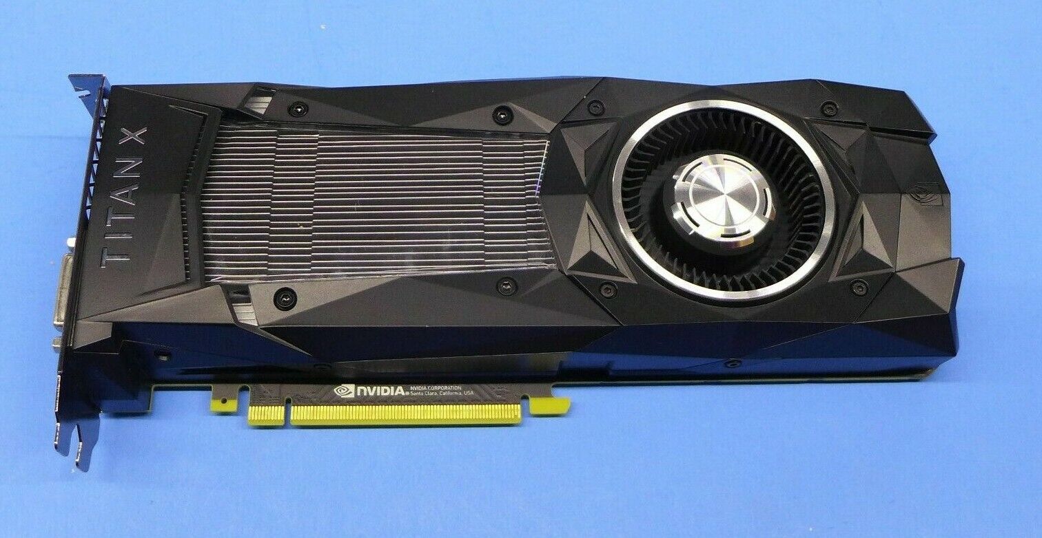 Genuine Nvidia GeForce GTX Titan X 12GB GDDR5 PCIe Video Card