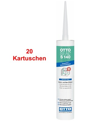 Schwimmbad & Naturstein-Silicon Ottoseal S140 20 x 310 ml mit Schimmel-Schutz  