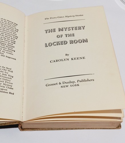 Dana Girls-The Mystery of the Locked Room by Carolyn Keene First Edition 1938 - Picture 6 of 9