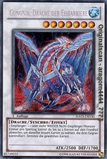 YU-GI-OH, GUNGNIR, DRACHE DER EISBARRIERE, SCR, HA03-DE030, 1. Auflage
