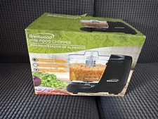 Brentwood MC-109BK Mini Food Chopper Black 1.5 Cup Capacity NEW IN BOX