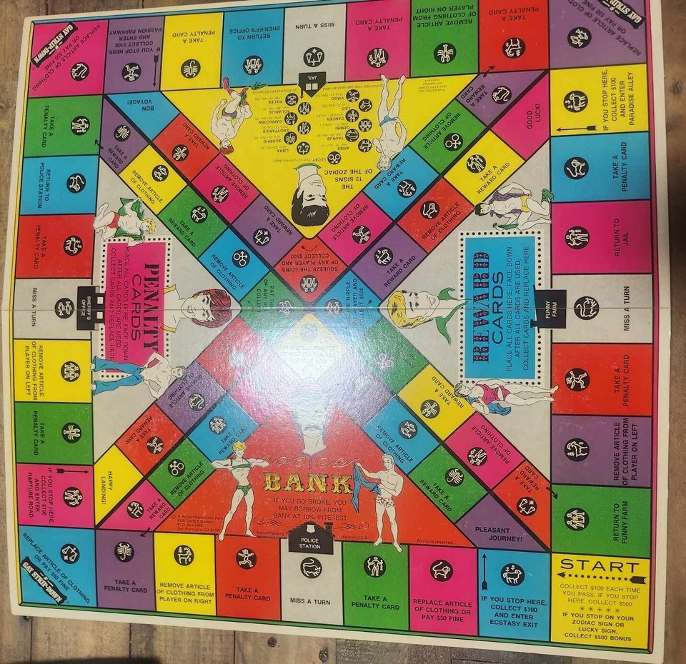 19761994 Vintage Gay Board Game LOT 5 Gay Board Games eBay