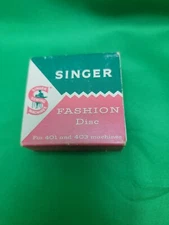 Singer Simanco #12 Flat Black Fashion Disc Stitch Cams