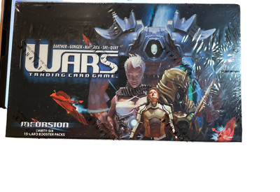 Decipher Wars Incursion CCG Booster Box - 36 Booster Packs NEW SEALED