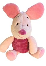 Disney Piglet Baby Rattle Plush Toy Winnie The Pooh Crinkle Soft Ears Stuffed