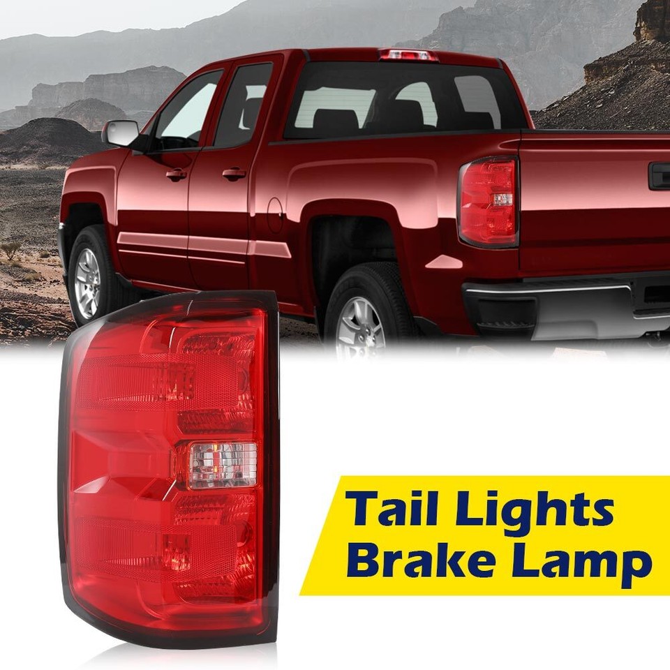 Driver Side Tail Light For 2014-2018 Chevy Silverado 1500 - LH Brake Lamp