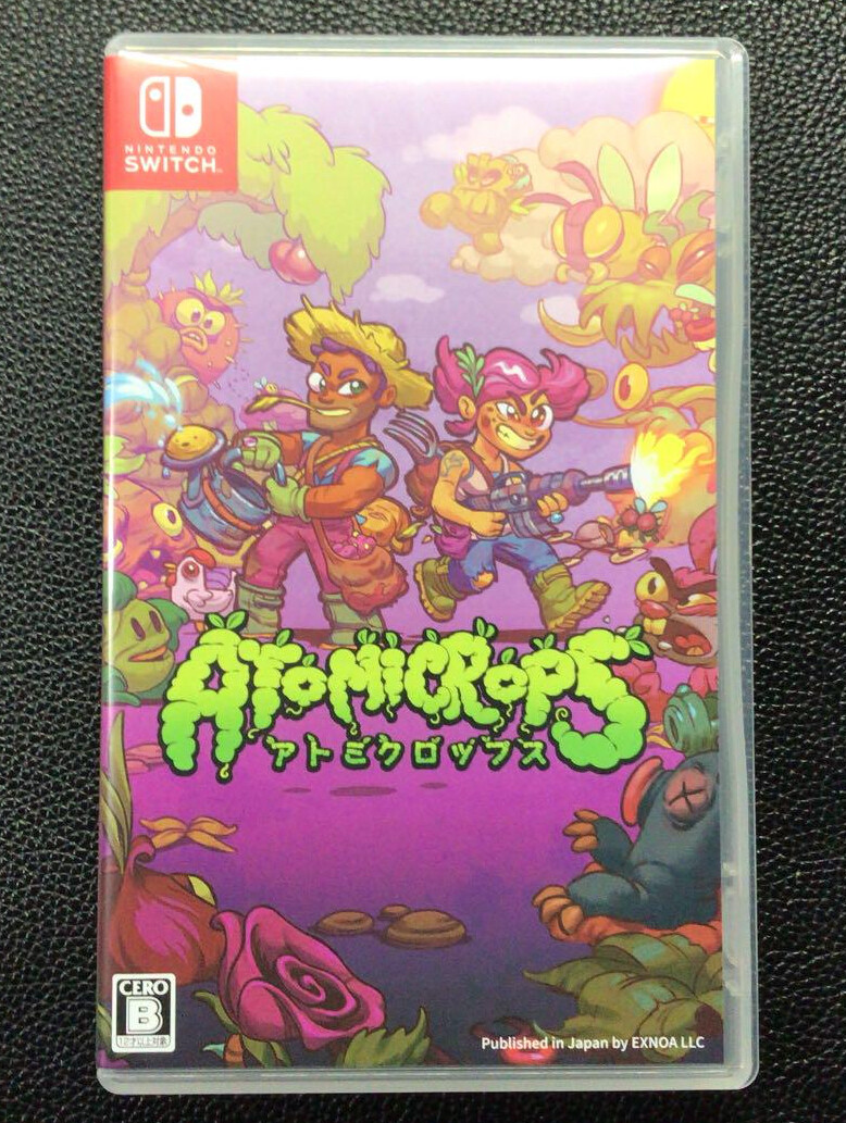 Atomicrops Nintendo Switch Japanese ver Tested