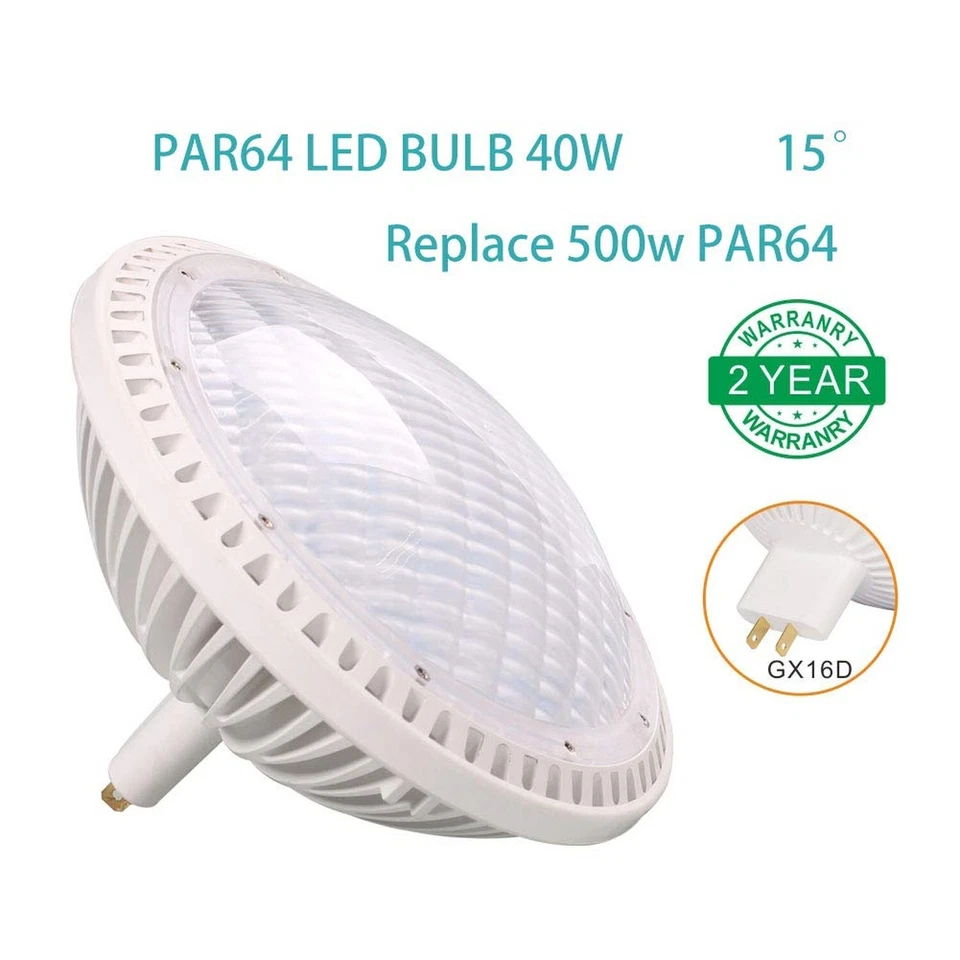 BAOMING PAR64 LED Bulb Replace Traditional 500w PAR64 4000~4500K (Neutral Whi... - Image 4 of 4