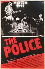 The Police 2008 Poster Tour Merch Sting