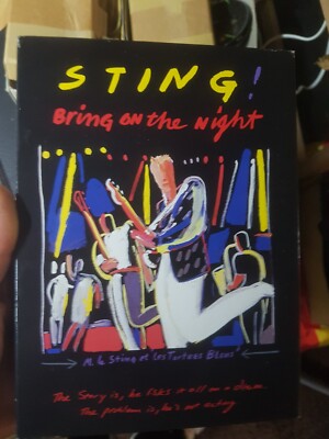 STING ''BRING ON THE NIGHT'' 2 CD + DVD NEU