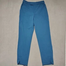 H By Halston Split Hem Blue Dress Pants Women's Size Small