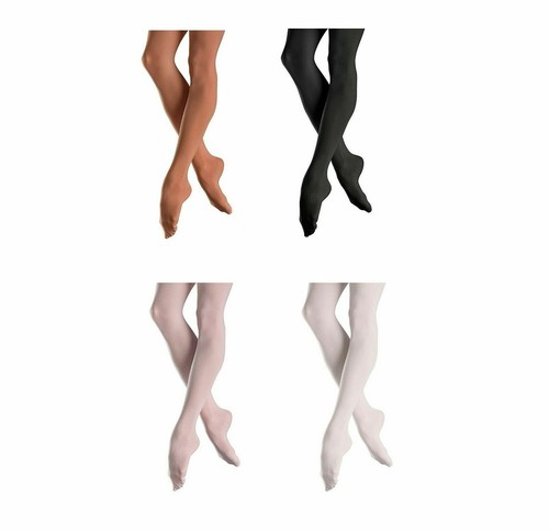 Dance Tights Convertible- Footed - Footless- Stirrup Ballet Tights for Women - Picture 38 of 45