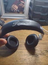 Rosewill Stereo Headset Black  Silver Wired Headphones