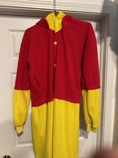 Winnie The Pooh Inspired Costume Kigurumi Pajamas Adult Size Small