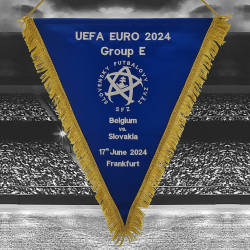 Stade de Reims 1931 Embroidered Pennant Size 48 cm x 36 cm