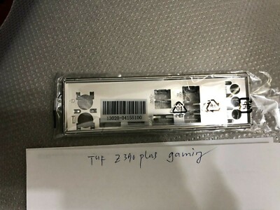 ASUS IO SHIELD ASUS TUF Z390 PLUS GAMING  , ORIGINAL ( NO WIFI VERSION ) 