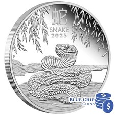 2025 Lunar Series III Year of the Snake 1oz Silver Proof Coin