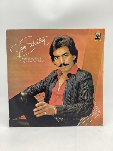 JOAN SEBASTIAN con el mariachi Vargas de tecalitlan (84’ TREBOL MEXICO LP) VG++ - Picture 2 of 12