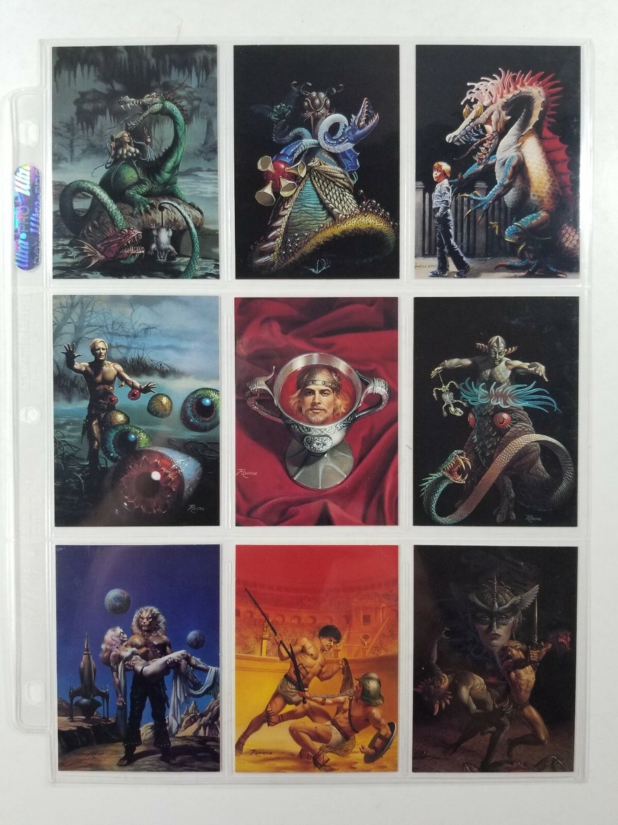 海外製ROWENA FANTASY ART TRADING CARDヴィンテージ ROWENA FANTASY ART TRADING CARDS 1993 - 90 Card Set w/ Box