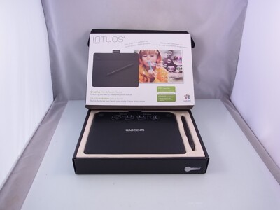 Wacom Intuos Photo CTH-490/K5-BX Grafiktablett USB Pen Touch Schwarz OVP