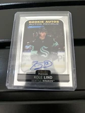2021-22 OPC O-PEE-CHEE PLATINUM AUTO #R-KL KOLE LIND ROOKIE AUTOS
