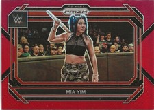 2023 Panini Prizm WWE Mia Yim Red Prizm 154/299  SmackDown