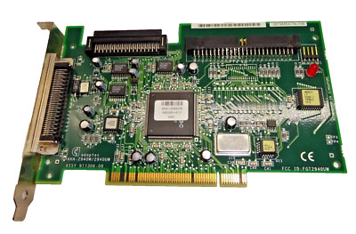 ADAPTEC AHA-2940W/294OUW (AHA-294OUW) SCSI CONTROLLER CARD PCI #GK10448