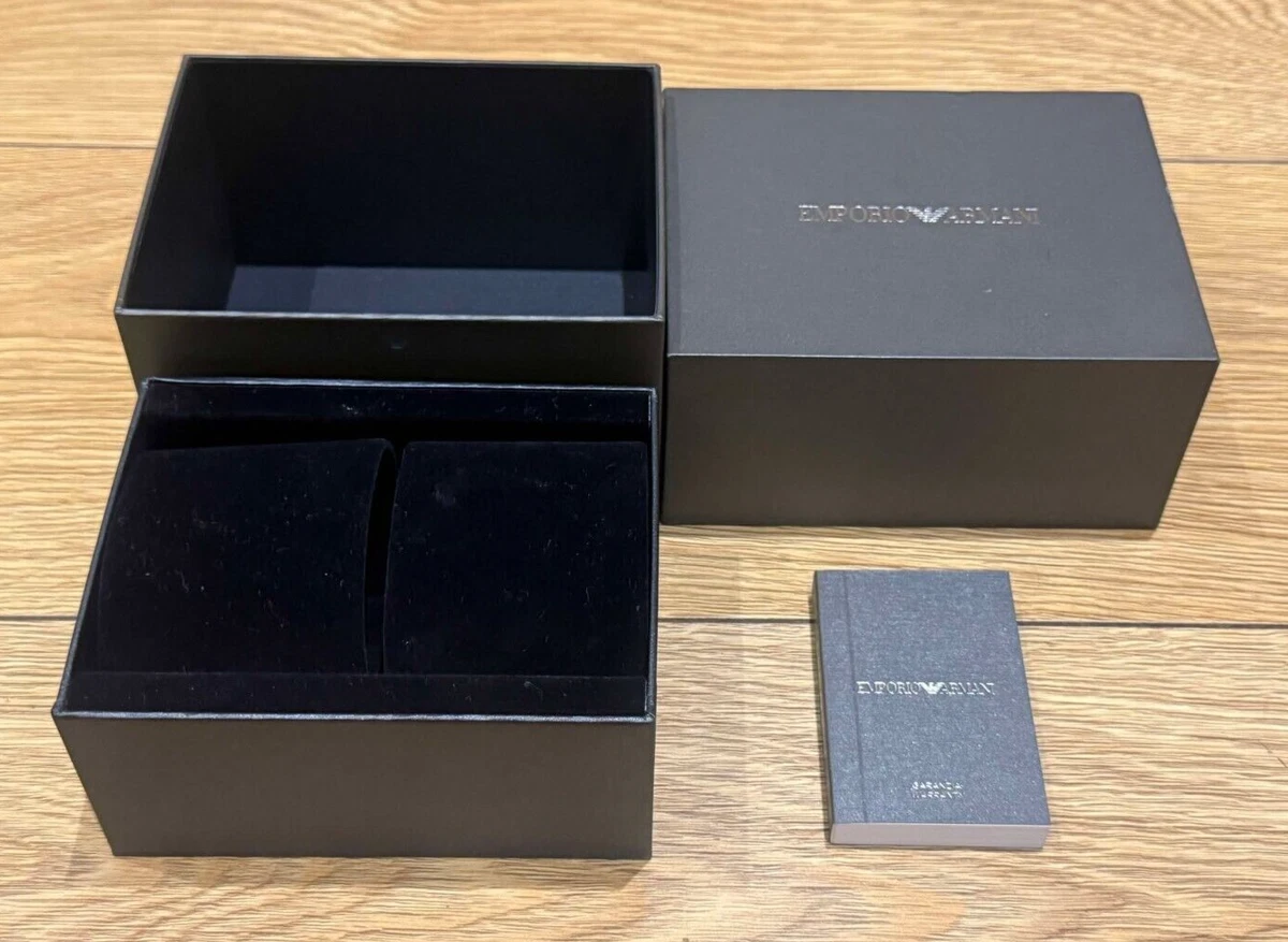 阿玛尼手表盒、箱子| eBay