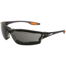 MCR Safety Law 3 Safety Glasses Sunglasses Gray Anti-Fog Lens with Foam Seal Z87