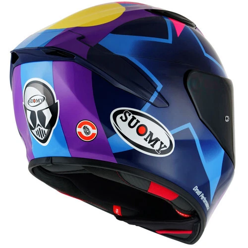 Casco completo de motocicleta Suomy Track-1 Bastianini (XS - 2XL) Foto 2 de 4