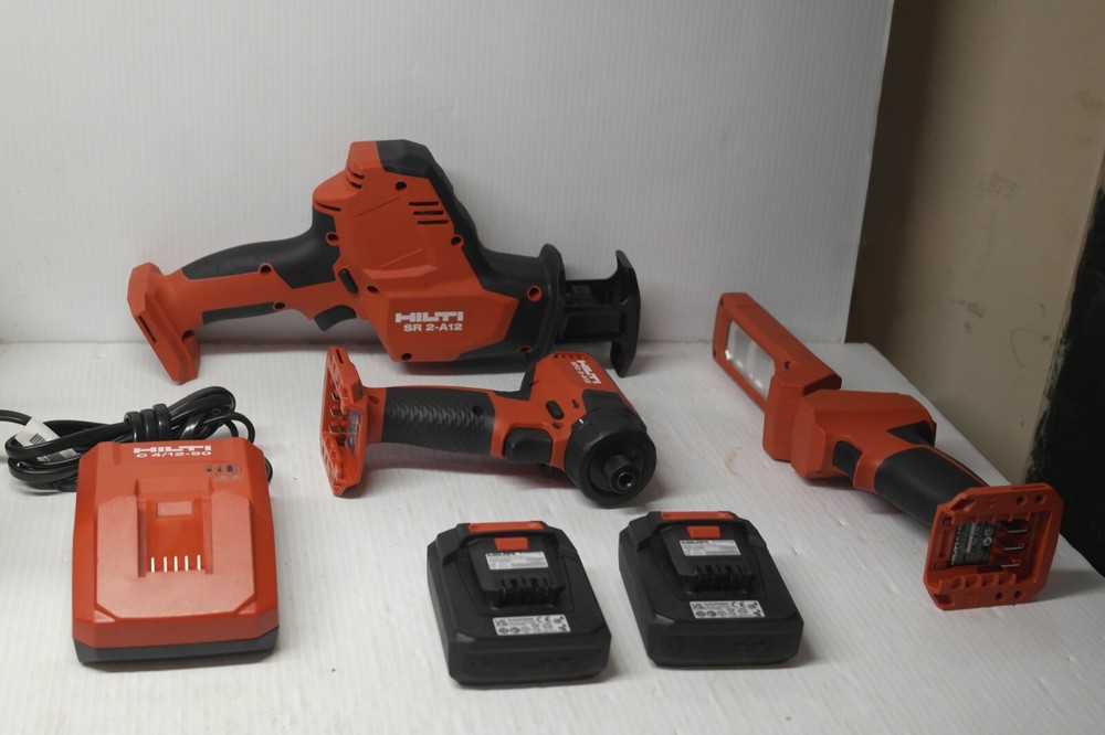 Hilti B-12 Combo Kit with SFD-2-A12 SR S-A12 SL 2-A12 Tools