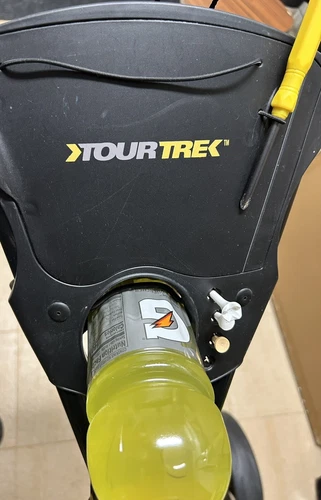 Tour Trek 3 Wheel Collapsible One Click Golf Push Pull Cart 