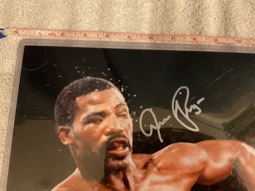 authentic 16x20 alexis aguello vs aaron pryor signed collectible PHOTOGRAPH - Picture 2 of 12